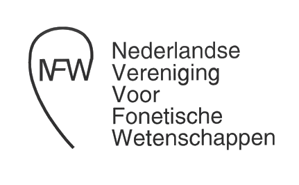Logo van de Nederlandse Vereniging voor Fonetische Wetenschappen