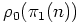$\displaystyle \rho_{0}(\pi_{1}(n))$