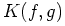 $\displaystyle K(f,g)$